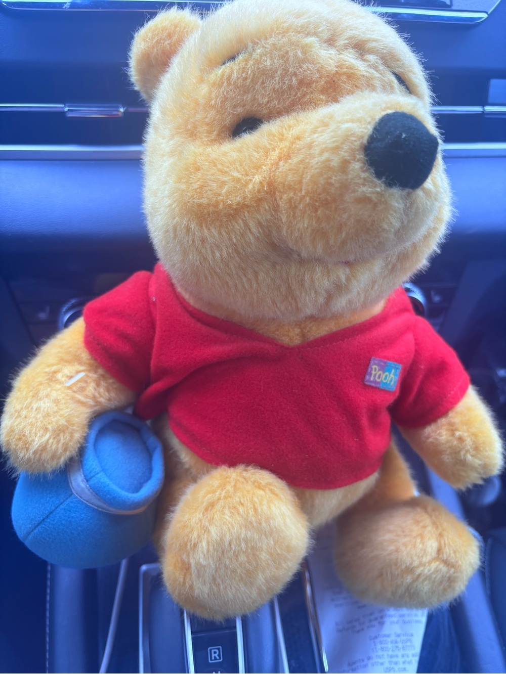 Classic Plush Toy - Yellow with Red Shirt